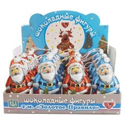 Новогодние шоколадные фигурки и украшения на ёлку 