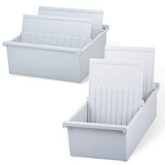 Картотеки, разделители, индексные окна 