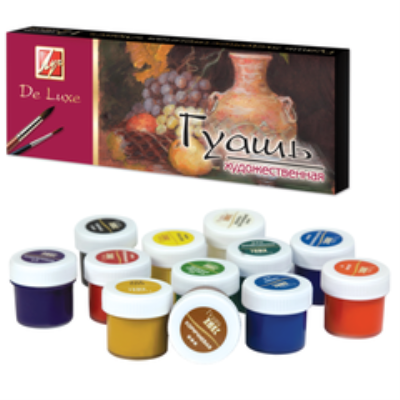 Гуашь художественная в наборах 